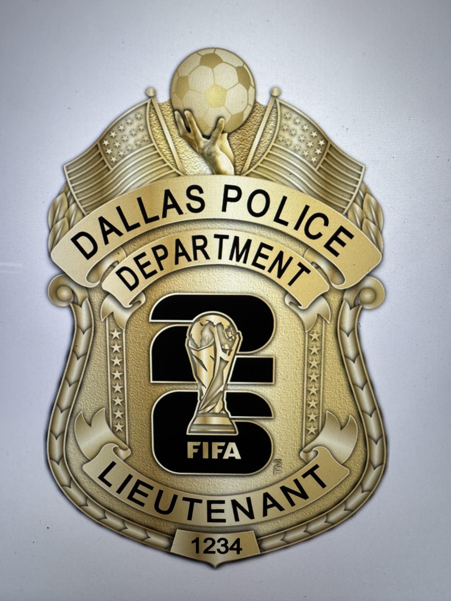 Gold FIFA Badge Gold FIFA Badge