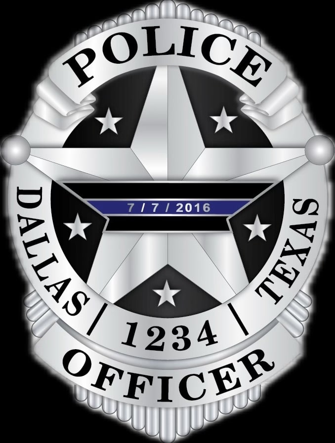 7 7 Badge Silver