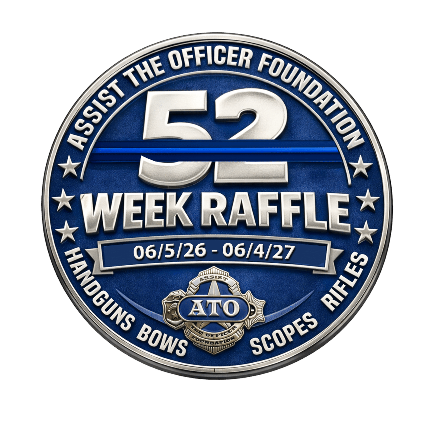 Accessory Raffle 52 Week Raffle | DPAS Assist the Officer Foundation